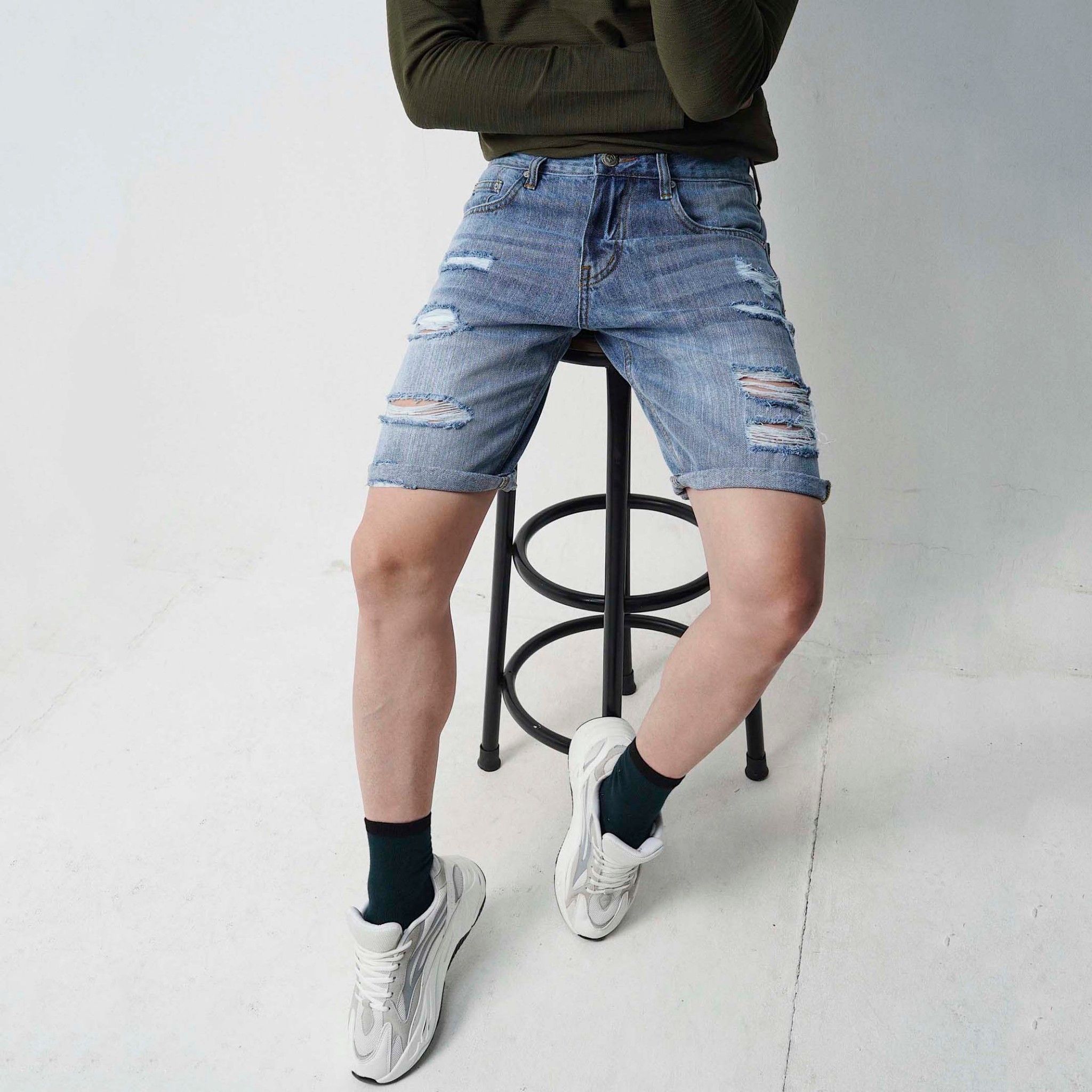 Quần Short Jean AKUBA / QSJA7