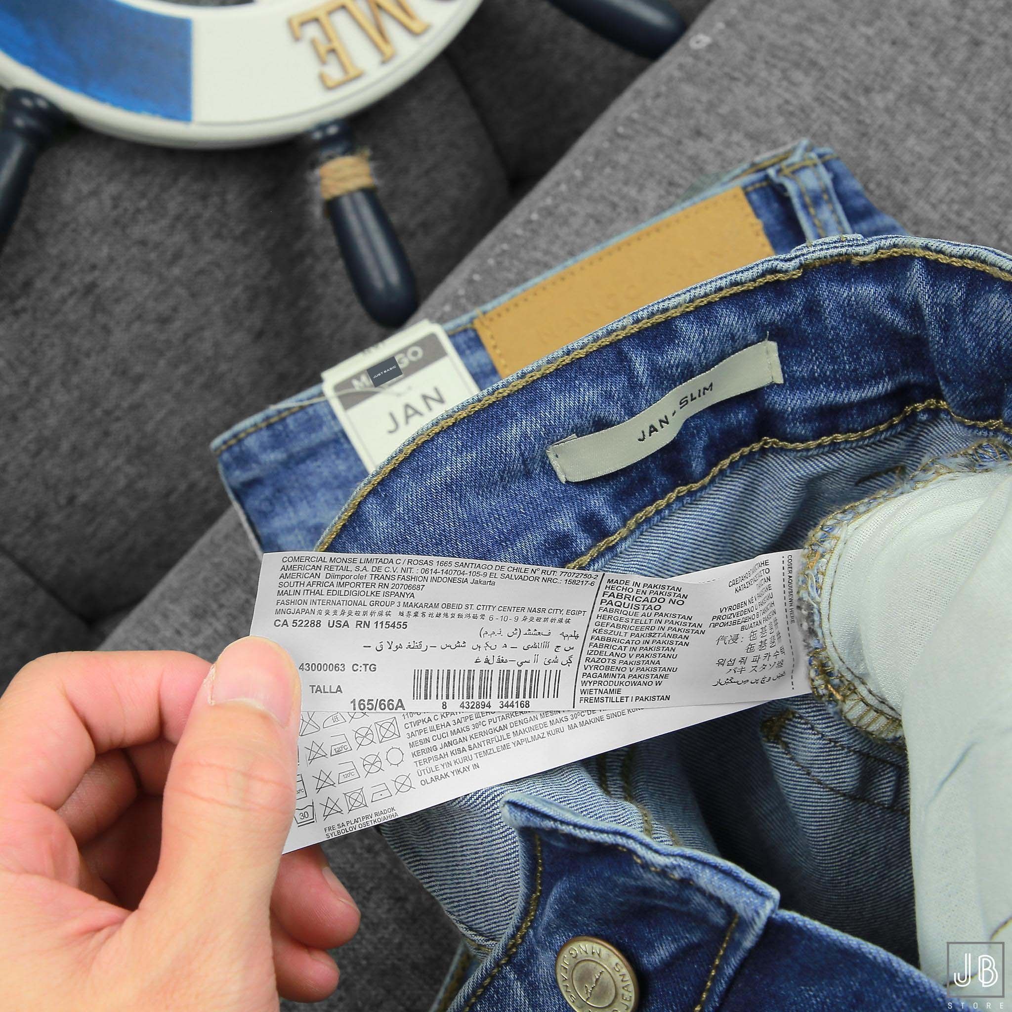 Quần Jean Mango /1M/ QJM15