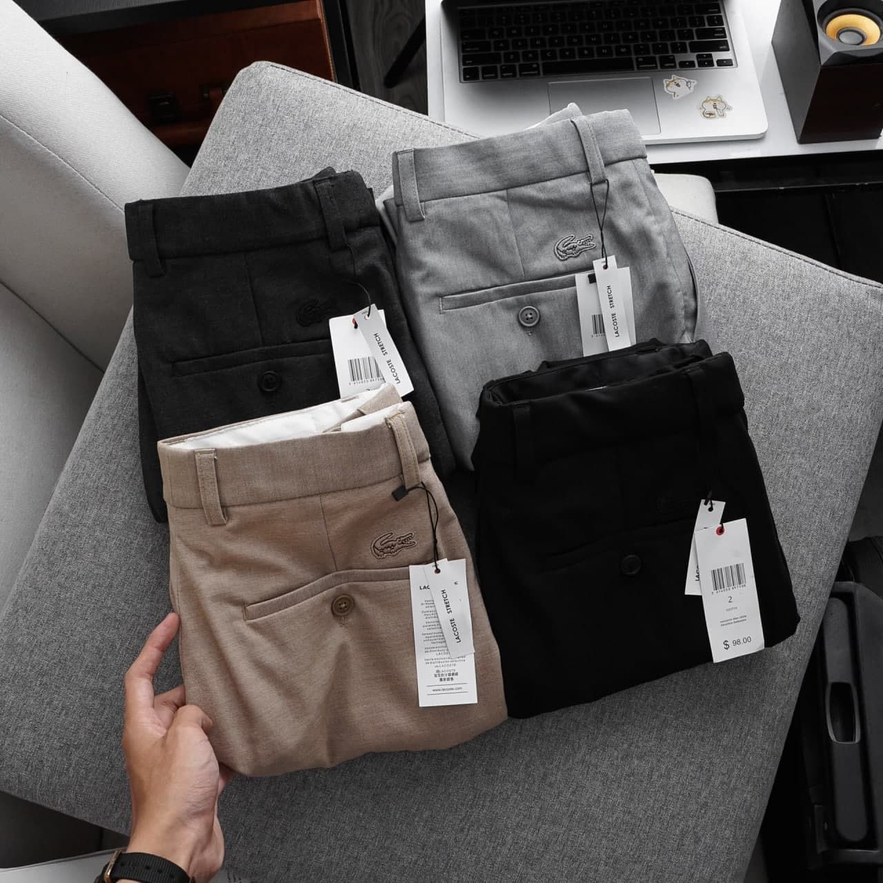Quần Âu LACOSTE /4M/ QAL5