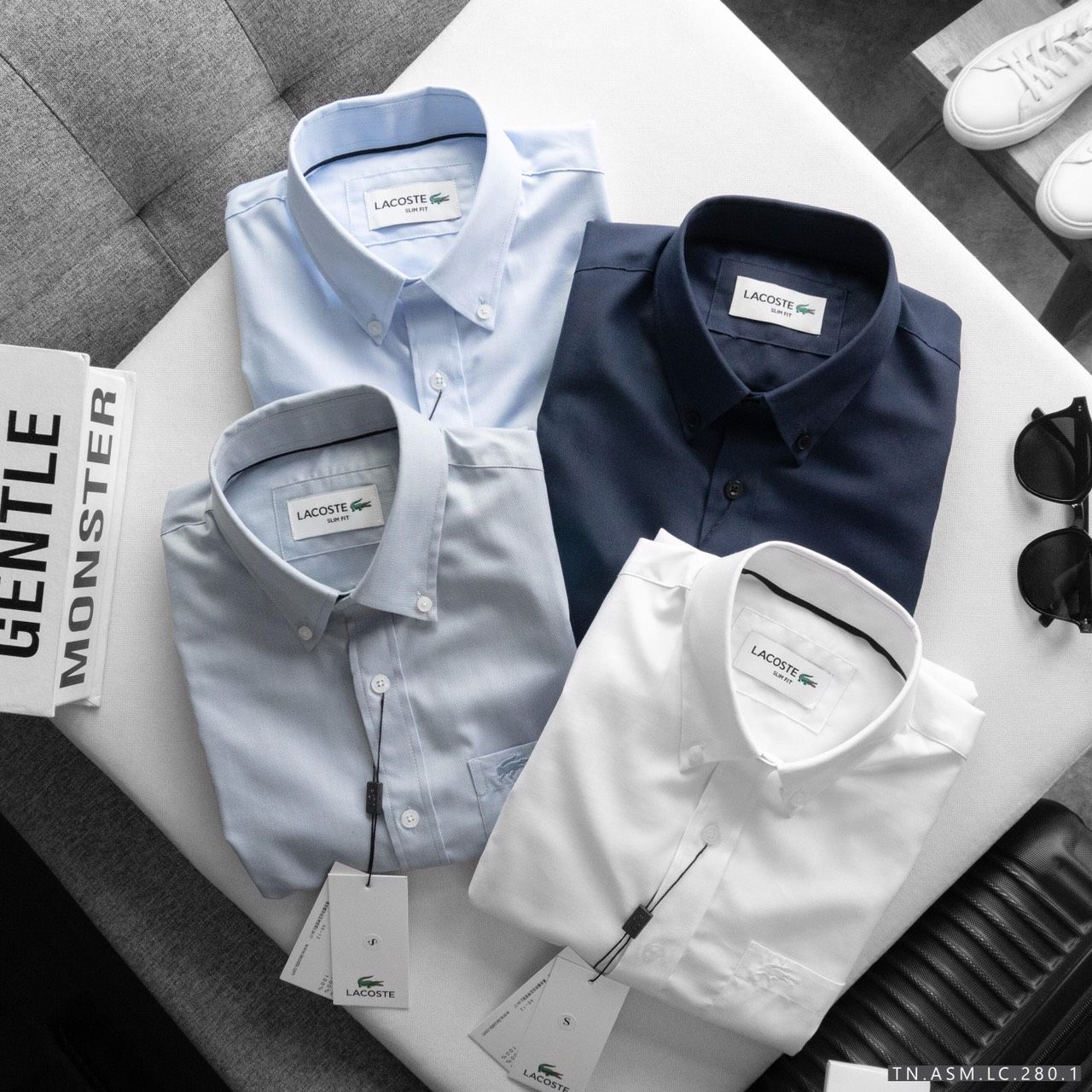 Áo Sơ Mi Lacoste / 4M / SMLC5