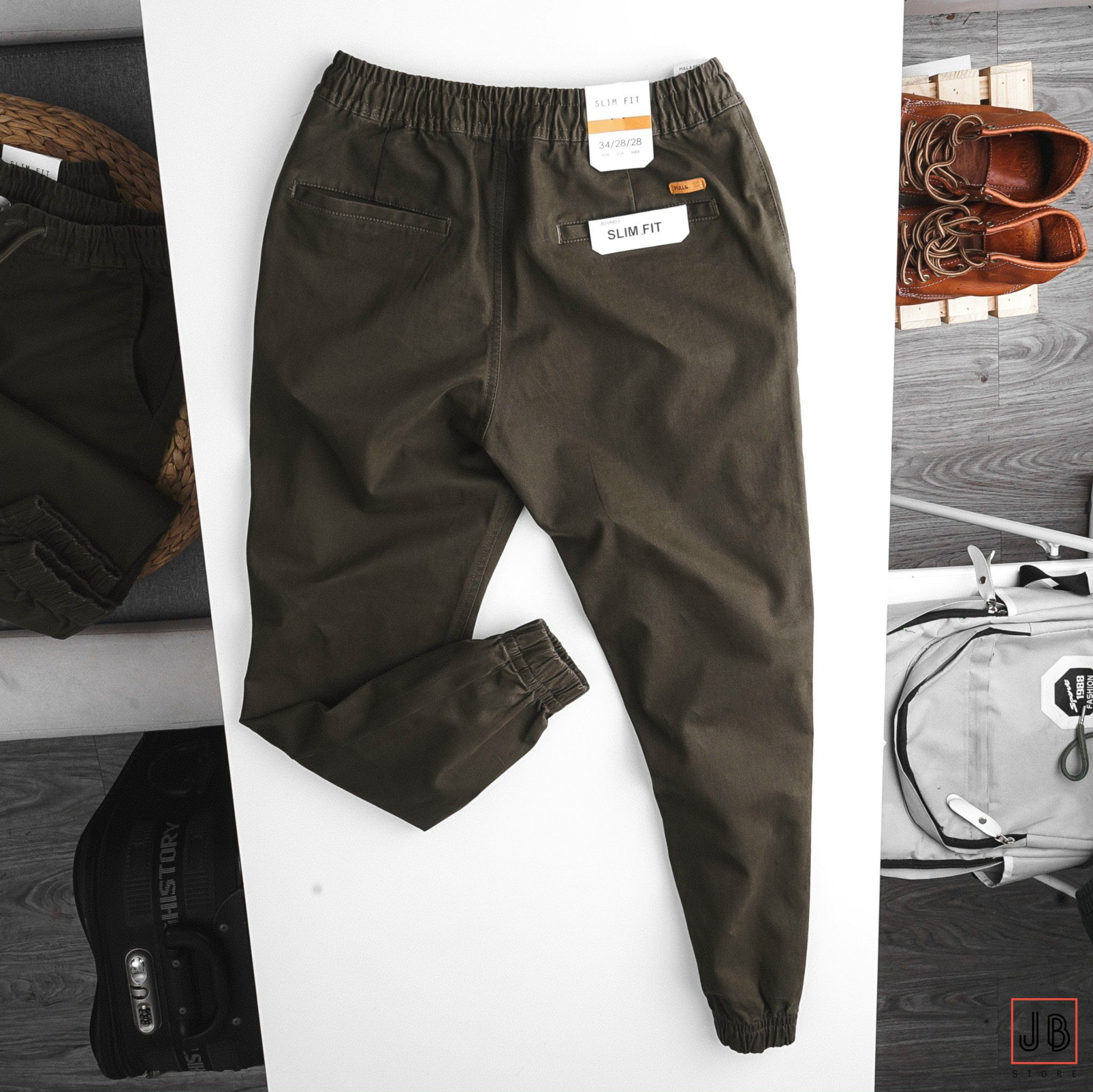 Quần Jogger Pull&Bear / 4M / JGPB2