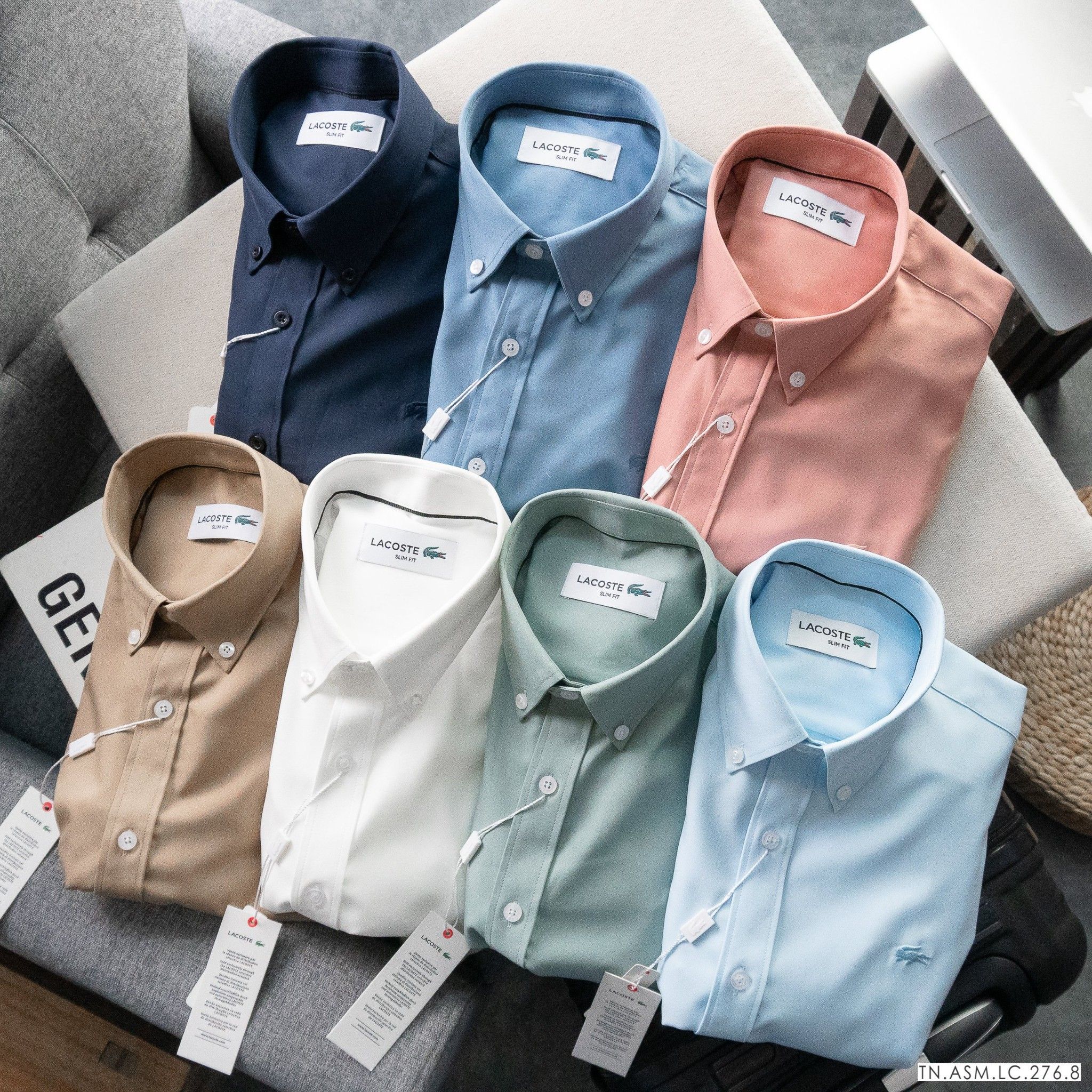 Áo Sơ Mi Lacoste / 8M / SMLC8