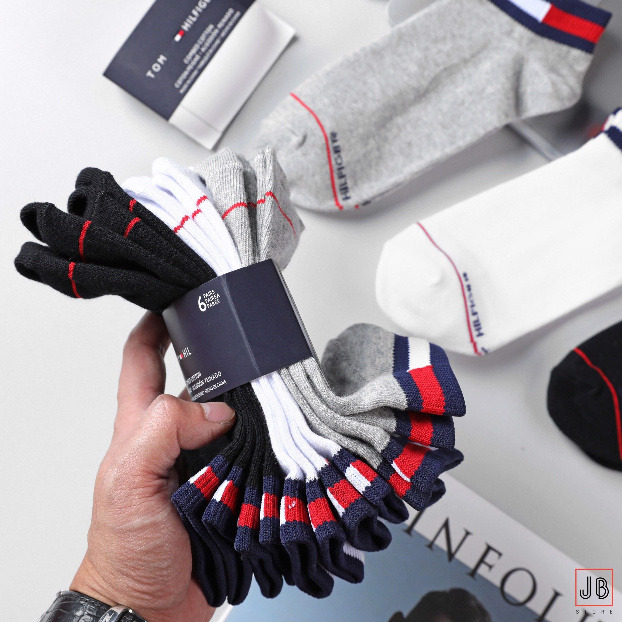 Tất Ngắn Tommy (6Đôi)/ TNTM1