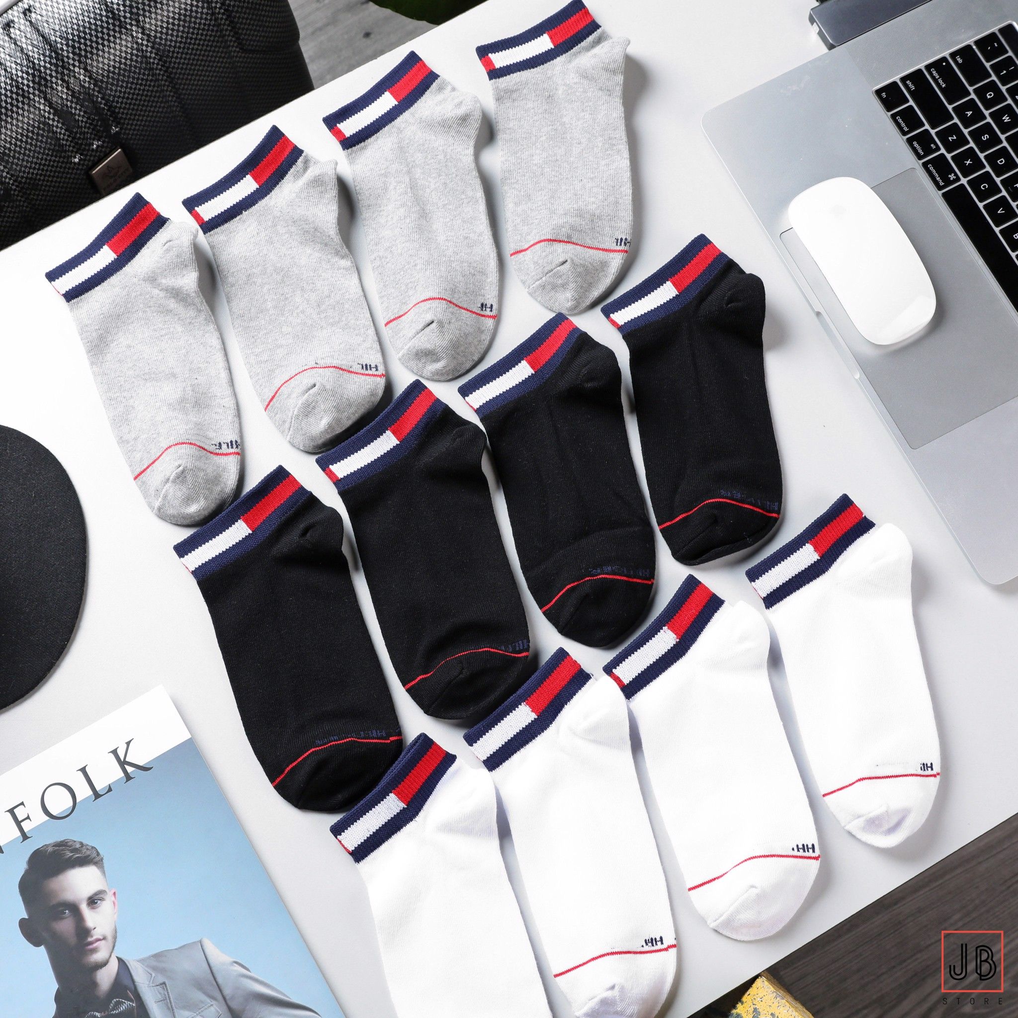 Tất Ngắn Tommy (6Đôi)/ TNTM1