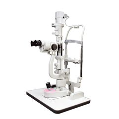 LED Slit Lamp Microscope with 3 steps Magnifications, Convergent Optics