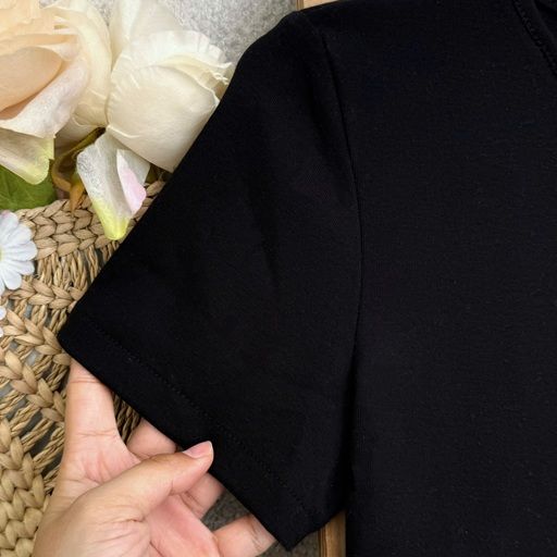 Áo Thun Cotton Thiết Kế TuTu Store Phù Hợp Đi Làm Dành Cho Nữ - Mã AS592