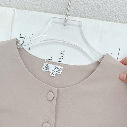 Áo Cotton Hàn Thiết Kế TuTu Store Phù Hợp Đi Làm Dành Cho Nữ - Mã AS603