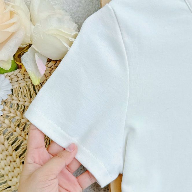 Áo Thun Cotton Thiết Kế TuTu Store Phù Hợp Đi Làm Dành Cho Nữ - Mã AS592
