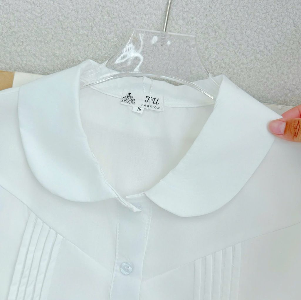 Áo Kate Cotton Thiết Kế TuTu Store Phù Hợp Đi Làm Dành Cho Nữ - Mã A582