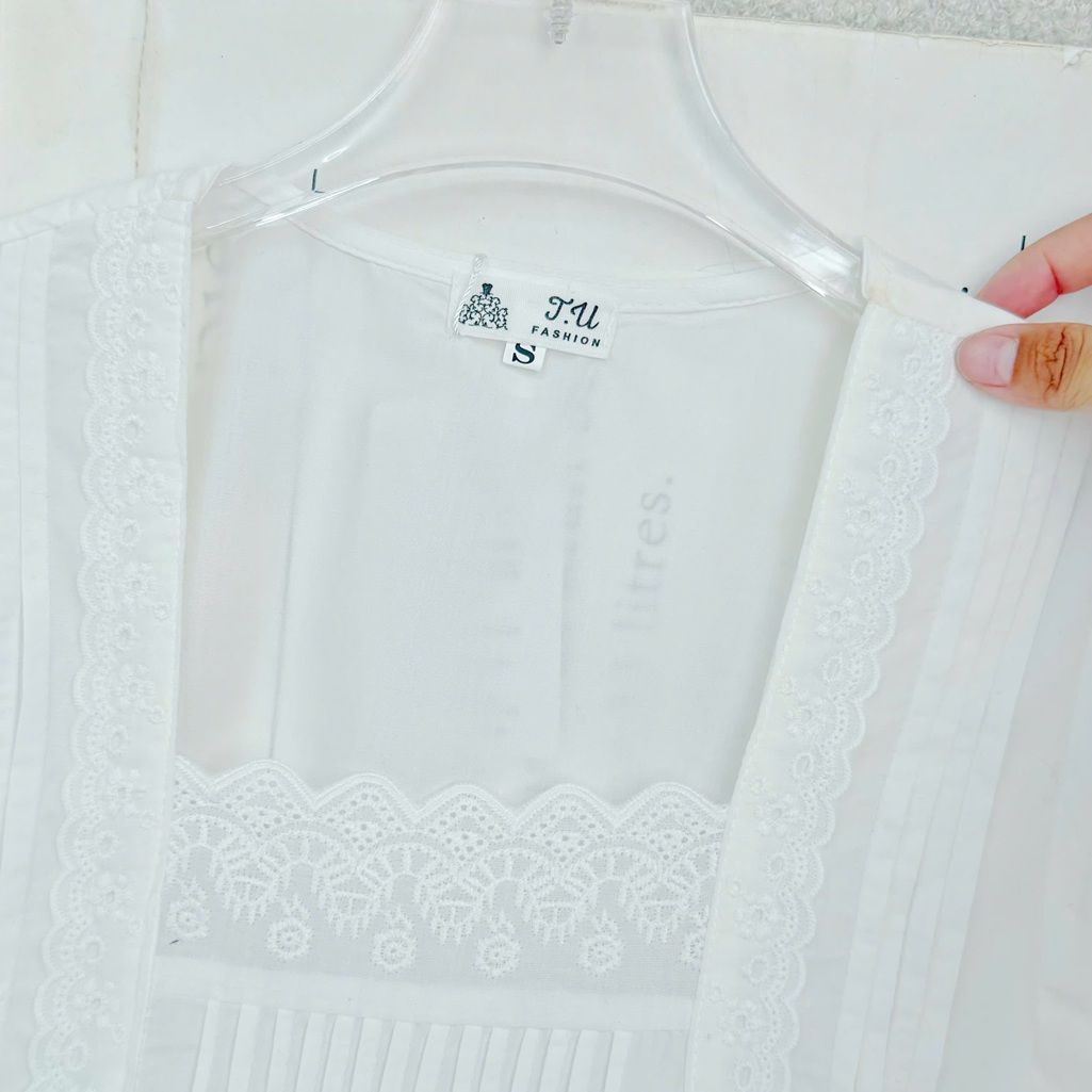 Áo Kate Cotton Thiết Kế TuTu Store Phù Hợp Đi Làm Dành Cho Nữ - Mã AS597