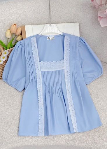 Áo Kate Cotton Thiết Kế TuTu Store Phù Hợp Đi Làm Dành Cho Nữ - Mã AS597