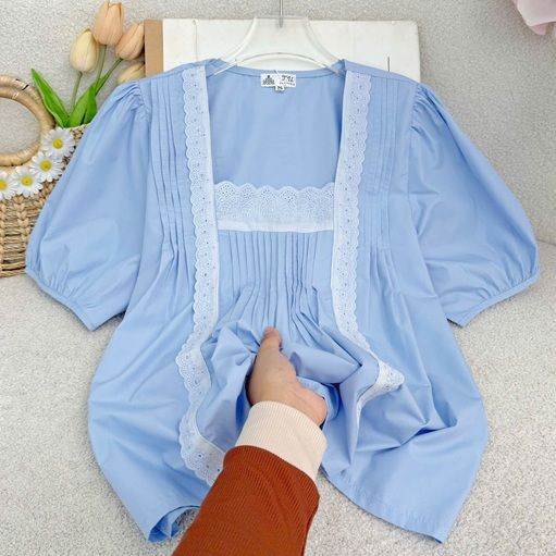 Áo Kate Cotton Thiết Kế TuTu Store Phù Hợp Đi Làm Dành Cho Nữ - Mã AS597