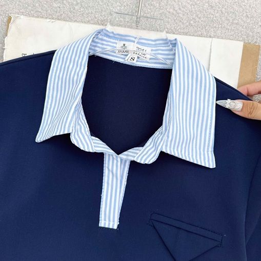 Áo Cotton Hàn Có Cổ Thiết Kế TuTu Store Phù Hợp Đi Làm Dành Cho Nữ - Mã AS605