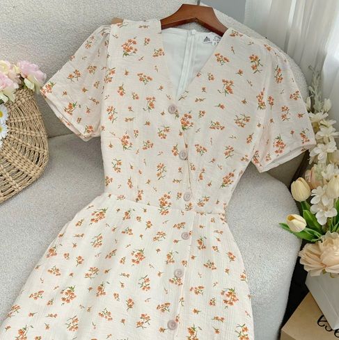 Đầm Xô Gân Thiết Kế TuTu Store Phù Hợp Đi Chơi Dành Cho Nữ - Mã D1140
