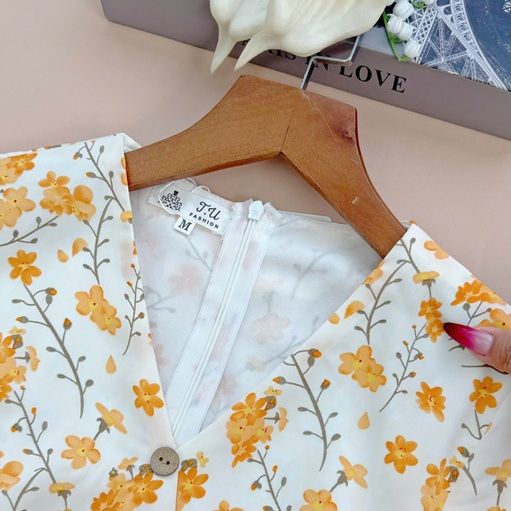 Váy Lụa Mango Mềm Phù Hợp Đi Chơi Thiết Kế TuTu Store Dành Cho Nữ -Mã D1089