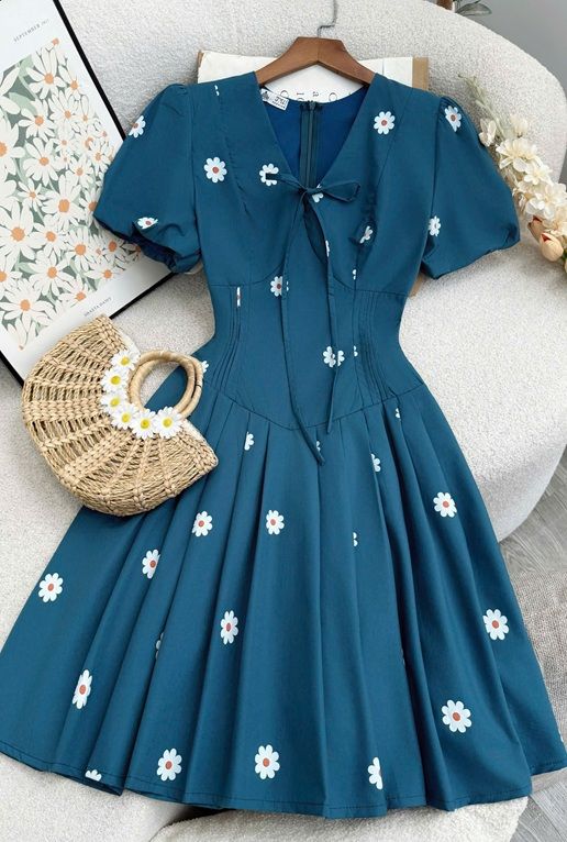 Đầm Kate Bông Thiết Kế TuTu Store Phù Hợp Đi Chơi Dành Cho Nữ - Mã D1204