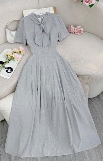 Váy Kate Lụa Thiết Kế TuTu Store Dành Cho Nữ - Mã D1056