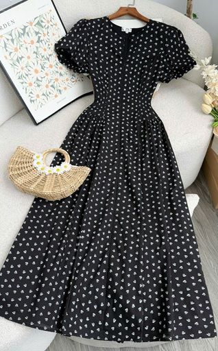 Đầm Tơ Hàn Quốc Thiết Kế TuTu Store Phù Hợp Đi Làm Dành Cho Nữ - Mã D1209
