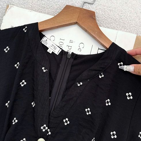 Đầm Gân Hàn Quốc Thiết Kế TuTu Store Phù Hợp Đi Chơi Dành Cho Nữ - Mã D1200