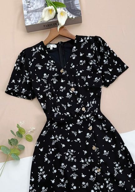 Váy Lụa Mango Mềm Phù Hợp Đi Chơi Thiết Kế TuTu Store Dành Cho Nữ -Mã D1089
