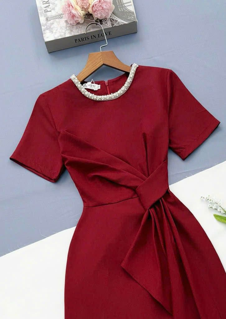 ĐẦM COTTON CHÉO Dáng Dài Thiết Kế TuTu Store Phù Hợp Để Đi Tiệc Dành Cho Nữ - Mã D903