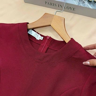 Váy Cotton Hàn Form Lửng Thiết Kế TuTu Store Dành Cho Nữ - Mã D898