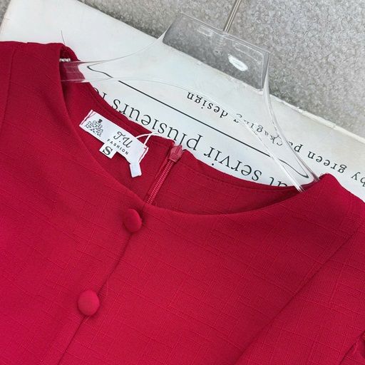 Váy Linen Gân Thiết Kế TuTu Store Dành Cho Nữ - Mã D1007