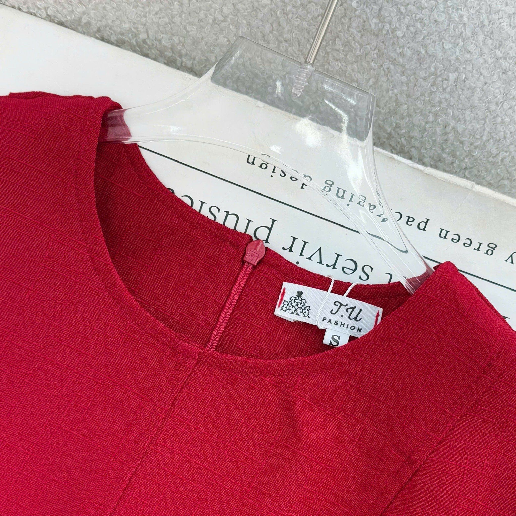 Váy Bố Linen Thiết Kế TuTu Store Dành Cho Nữ - Mã D1047