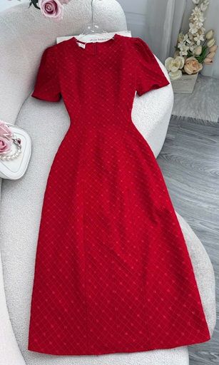 Váy Taptar Gấm Thiết Kế TuTu Store Dành Cho Nữ - Mã D1067