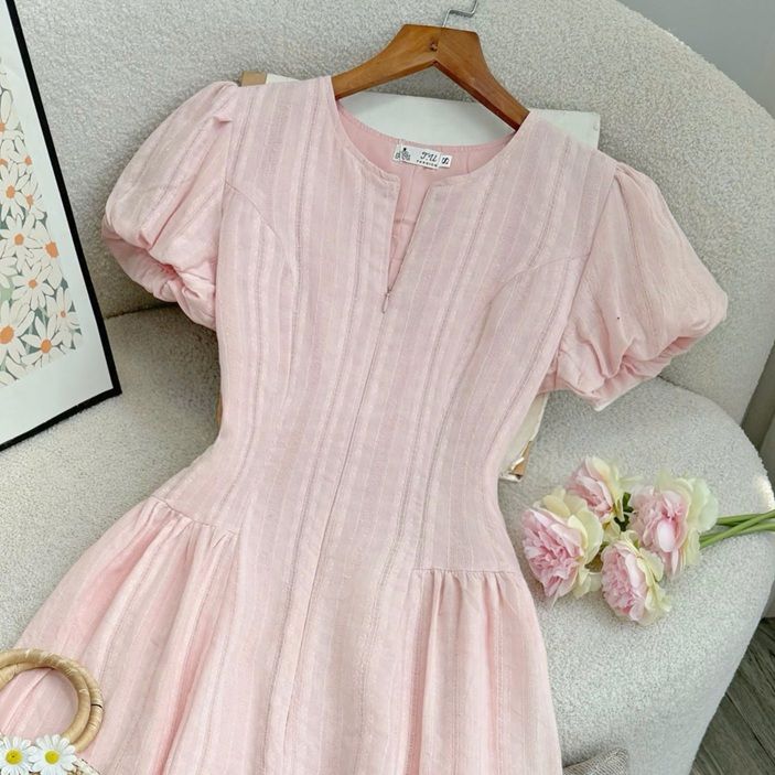 Đầm Xô Cotton Thiết Kế TuTu Store Phù Hợp Đi Chơi Dành Cho Nữ - Mã D1153