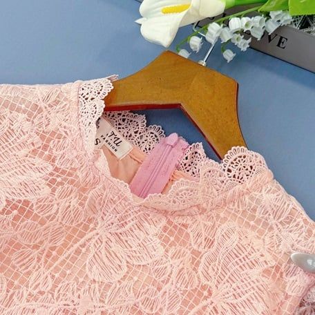 Váy Ren Cotton Thiết Kế TuTu Store Dành Cho Nữ - Mã D998