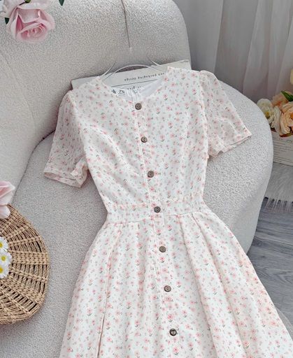 Váy Voan Hàn Thiết Kế TuTu Store Dành Cho Nữ- Mã D967