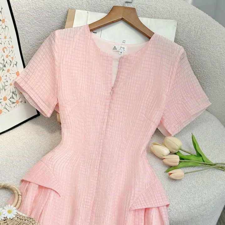 Đầm Tơ Caro Thiết Kế TuTu Store Phù Hợp Đi Chơi Dành Cho Nữ - Mã D1166