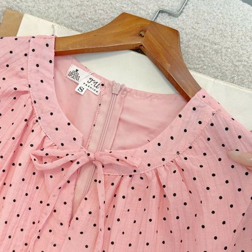 Đầm Tơ Xốp Nhăn Thiết Kế TuTu Store Đi Làm Dành Cho Nữ - Mã D1155