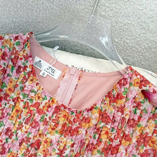 Đầm Tơ Nhật Hoa Thiết Kế TuTu Store Phù Hợp Đi Chơi Dành Cho Nữ - Mã D1111