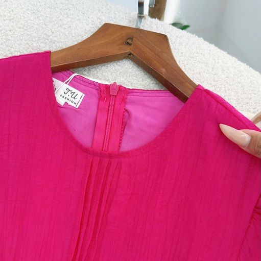 Đầm Tơ Nhăn Thiết Kế TuTu Store Phù Hợp Đi Chơi Dành Cho Nữ - Mã D1168