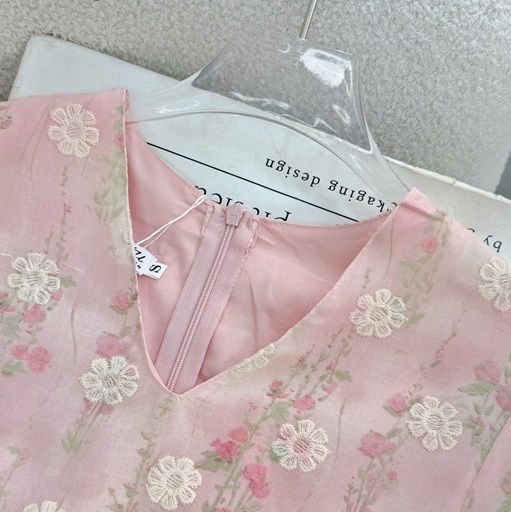 Váy Kate Thêu Cao Cấp Thiết Kế TuTu Store Dành Cho Nữ - Mã D1043