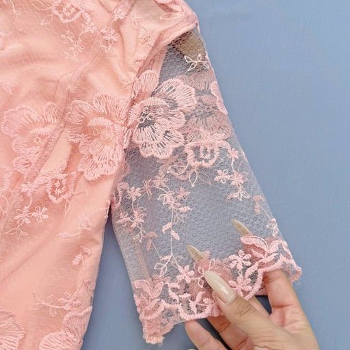Đầm Ren Cotton Thiết Kế TuTu Store Phù Hợp Đi Chơi Dành Cho Nữ - Mã D1152