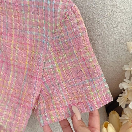 Đầm Xô Caro Thiết Kế TuTu Store Phù Hợp Đi Chơi Dành Cho Nữ - Mã D1147