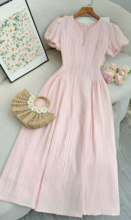Đầm Xô Cotton Thiết Kế TuTu Store Phù Hợp Đi Chơi Dành Cho Nữ - Mã D1153