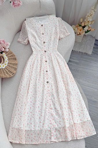 Váy Voan Hàn Thiết Kế TuTu Store Dành Cho Nữ- Mã D967