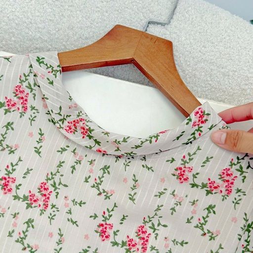 Đầm Voan Sọc Ý Thiết Kế TuTu Store Phù Hợp Đi Chơi Dành Cho Nữ - Mã D1189