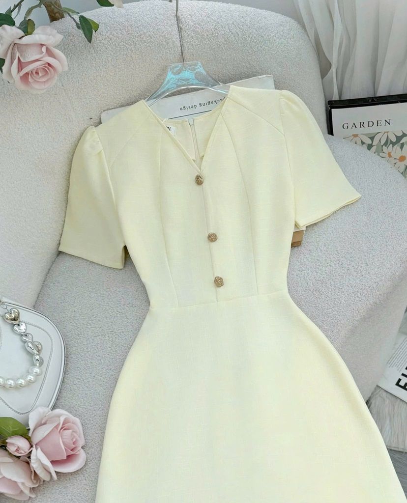Váy Taptar Gấm Thiết Kế TuTu Store Dành Cho Nữ - Mã D969