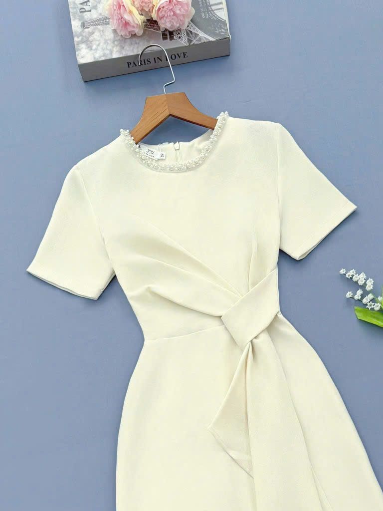 ĐẦM COTTON CHÉO Dáng Dài Thiết Kế TuTu Store Phù Hợp Để Đi Tiệc Dành Cho Nữ - Mã D903