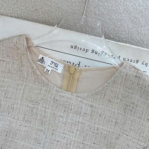 Váy Bố Xước Gân Thiết Kế TuTu Store Dành Cho Nữ- Mã D1054