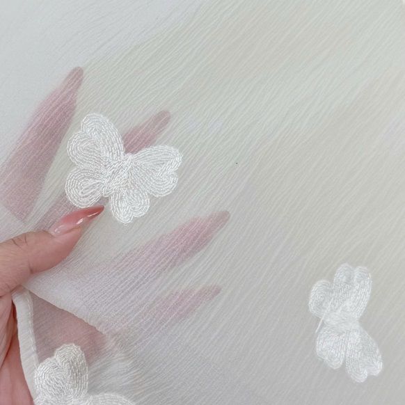 Váy Tơ Thêu Thiết Kế TuTu Store Dành Cho Nữ - Mã D1041