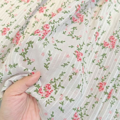 Đầm Voan Sọc Ý Thiết Kế TuTu Store Phù Hợp Đi Chơi Dành Cho Nữ - Mã D1189