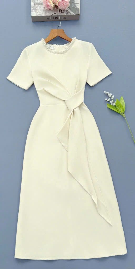 ĐẦM COTTON CHÉO Dáng Dài Thiết Kế TuTu Store Phù Hợp Để Đi Tiệc Dành Cho Nữ - Mã D903