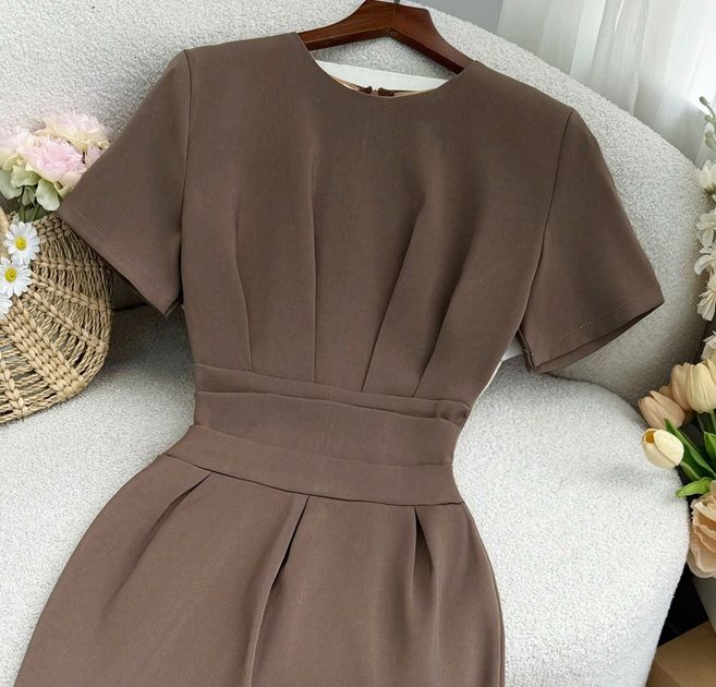Đầm Cotton Hàn Thiết Kế TuTu Store Phù Hợp Đi Chơi Dành Cho Nữ - Mã D1148