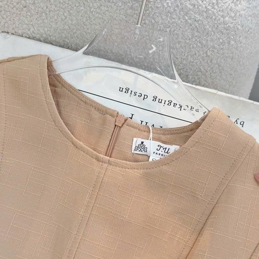 Váy Bố Linen Thiết Kế TuTu Store Dành Cho Nữ - Mã D1047